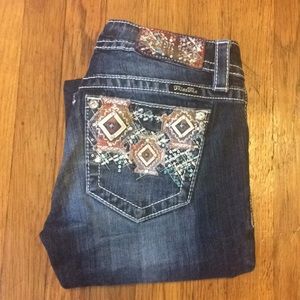 Miss Me Straight Cut Jeans Size 27